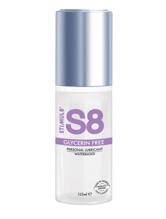 Лубрикант на водной основе S8 Glycerin Free без глицерина - 125 мл. - Stimul8 - купить с доставкой в Петрозаводске