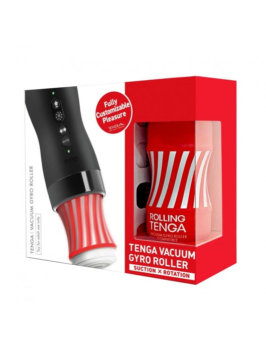 Набор Tenga Vacuum Gyro Roller 3s: мастурбатор и устройство для вращения и создания вакуума - Tenga - в Петрозаводске купить с доставкой