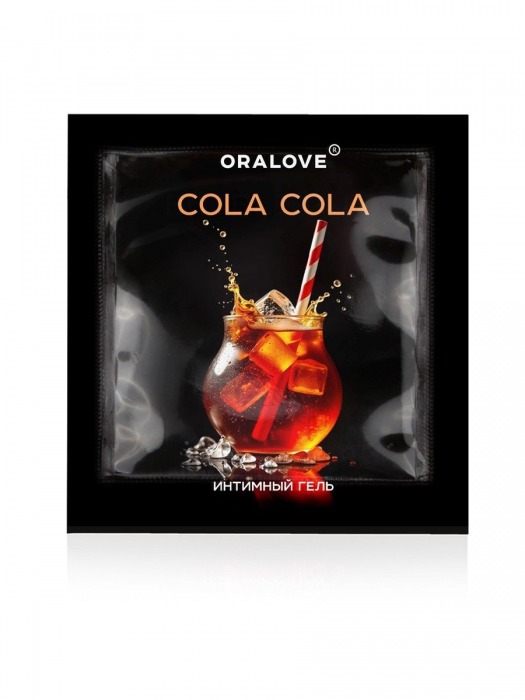 Саше съедобной оральной смазки OraLove с ароматом колы - 3 гр. - Биоритм - купить с доставкой в Петрозаводске