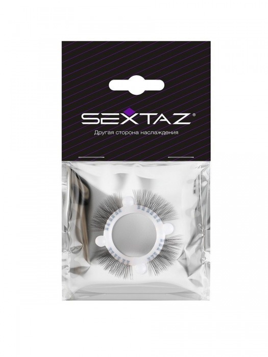 Эластичное кольцо с «ресничками» и 4 шариками - Sextaz - в Петрозаводске купить с доставкой