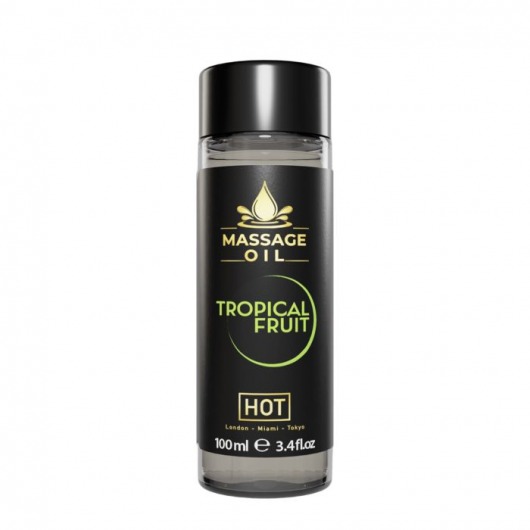 Массажное масло c ароматом тропических фруктов Massage Oil - 100 мл. - HOT - купить с доставкой в Петрозаводске