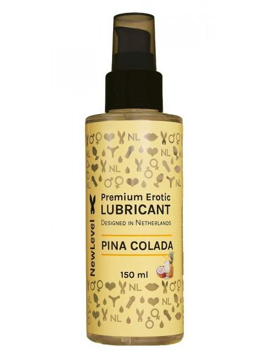 Ароматизированный лубрикант на водной основе NewLevel Pina Colada - 150 мл. - NewLevel - купить с доставкой в Петрозаводске