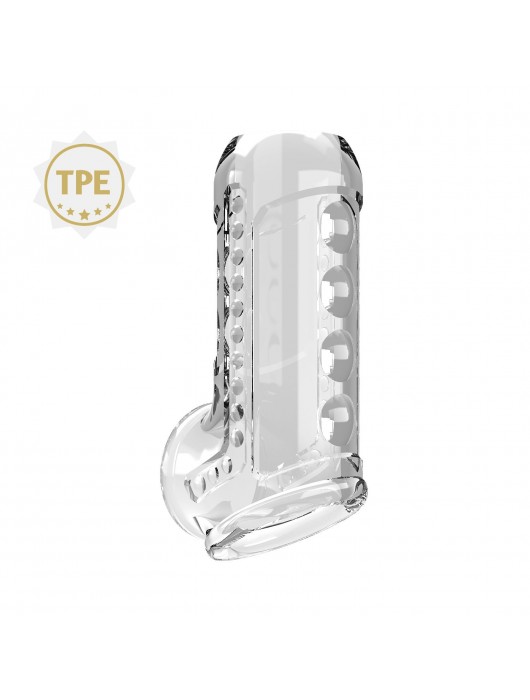 Прозрачная насадка на пенис Farrel - Baile - в Петрозаводске купить с доставкой