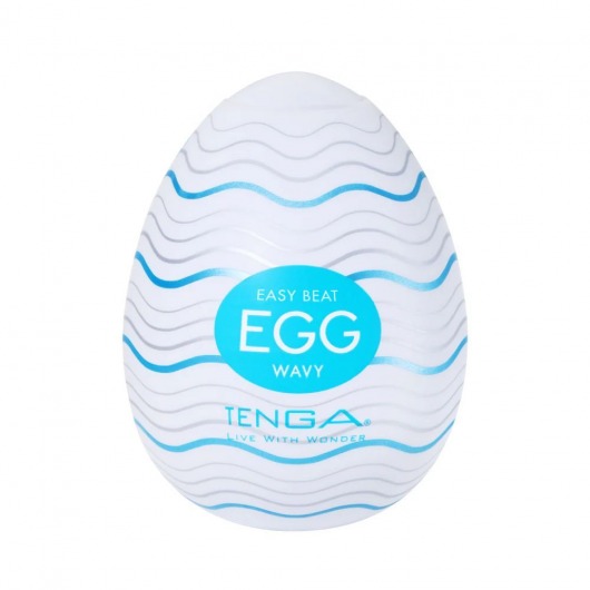 Мастурбатор-яйцо Tenga Egg Wavy - Tenga - в Петрозаводске купить с доставкой