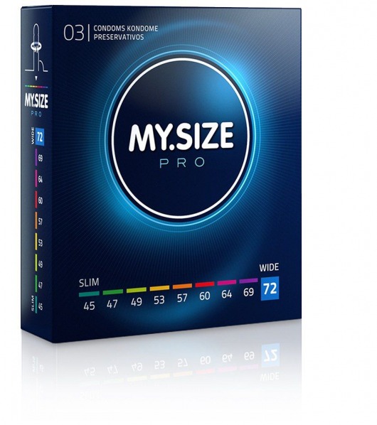 Презервативы MY.SIZE размер 72 - 3 шт. - My.Size - купить с доставкой в Петрозаводске