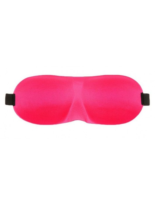 Розовая глухая маска на резинке - Sitabella - купить с доставкой в Петрозаводске