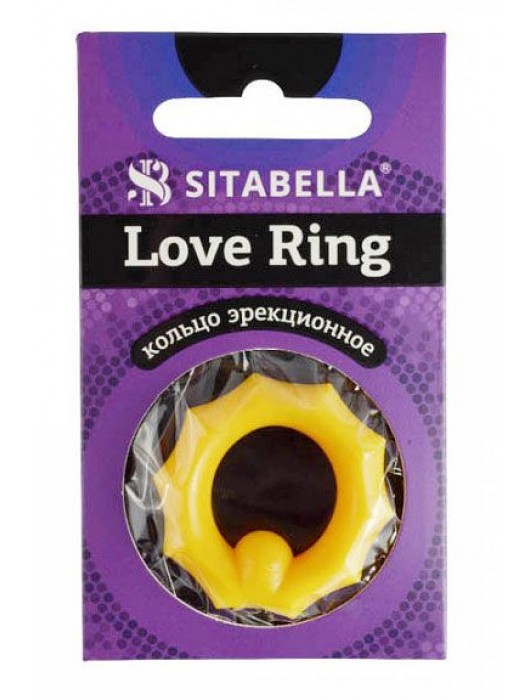Цветное эрекционное кольцо Love Ring - Sitabella - в Петрозаводске купить с доставкой