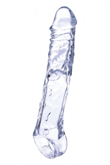 Прозрачная насадка-удлинитель Length Enhancer с подхватом - 22,3 см. - NMC - в Петрозаводске купить с доставкой