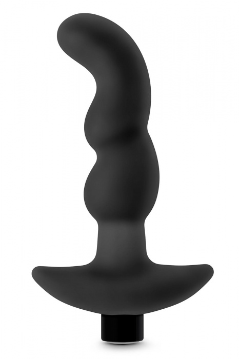 Черный вибромассажер простаты Prostate Massager 03 - 15,2 см. - Blush Novelties - в Петрозаводске купить с доставкой