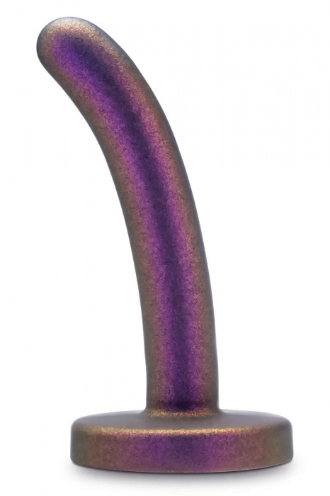 Фиолетовая насадка с гладкой поверхностью Surrender 4.75 Inch Beginner Pegging Dildo - 12 см. - Blush Novelties - купить с доставкой в Петрозаводске