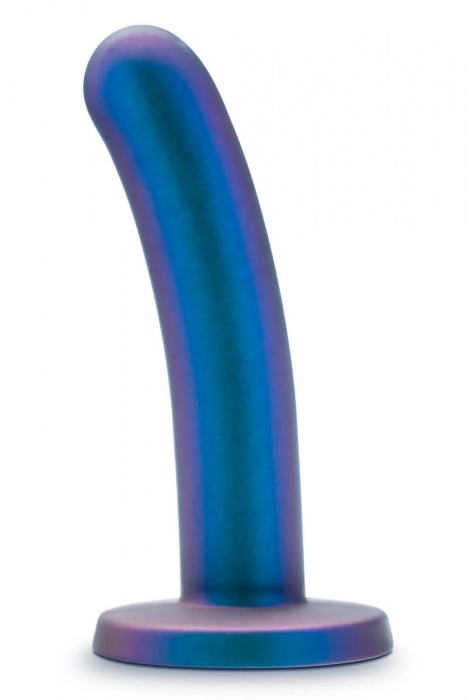 Синяя насадка с гладкой поверхностью Surrender 5.75 Inch Intermediate Pegging Dildo - 14,6 см. - Blush Novelties - купить с доставкой в Петрозаводске