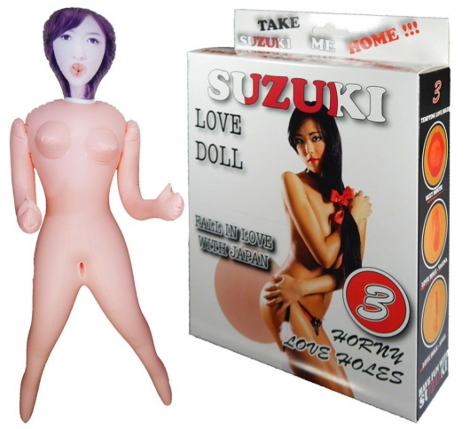 Надувная секс-кукла Suzuki - Boys of Toys - в Петрозаводске купить с доставкой
