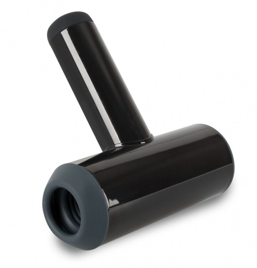 Черный мастурбатор с удобной ручкой Masturbator with 2 Functions - Orion - в Петрозаводске купить с доставкой