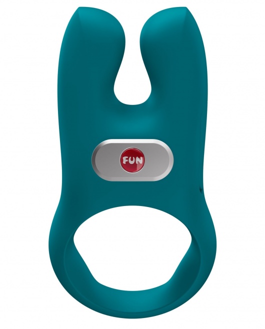 Зеленое эрекционное виброкольцо Nos - Fun Factory - в Петрозаводске купить с доставкой