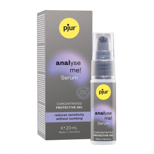 Расслабляющая анальная сыворотка pjur Analyse Me Serum - 20 мл. - Pjur - купить с доставкой в Петрозаводске