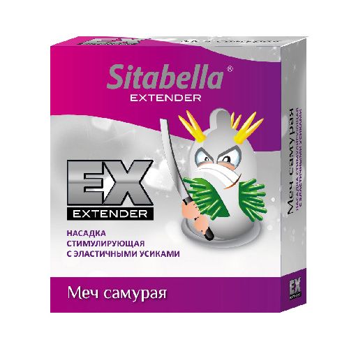 Стимулирующая насадка Sitabella Extender  Меч самурая - Sitabella - купить с доставкой в Петрозаводске