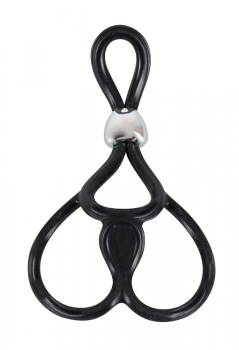 Лассо с подхватом мошонки Triple Ball-und Cockring - Orion - в Петрозаводске купить с доставкой
