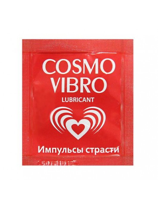 Пробник женского стимулирующего лубриканта на силиконовой основе Cosmo Vibro - 3 гр. - Биоритм - купить с доставкой в Петрозаводске