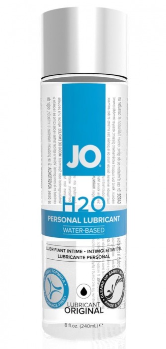 Нейтральный лубрикант на водной основе JO Personal Lubricant H2O - 240 мл. - System JO - купить с доставкой в Петрозаводске