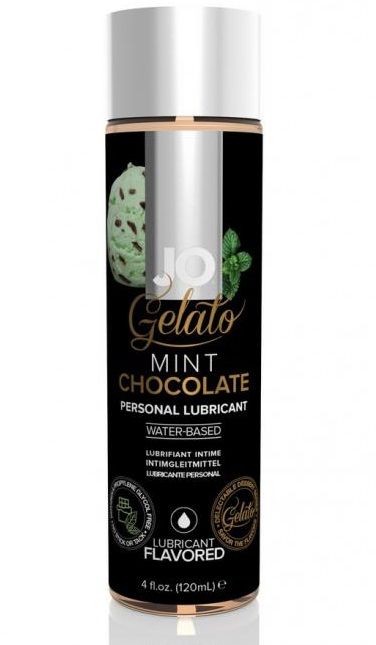 Лубрикант с ароматом мятного шоколада JO GELATO MINT CHOCOLATE - 120 мл. - System JO - купить с доставкой в Петрозаводске