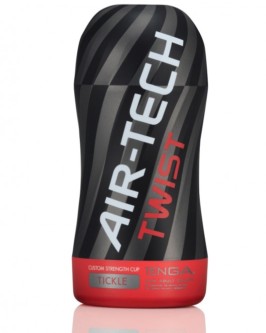 Мастурбатор с регулируемой плотностью обхвата Custom Strength CUP Twist Tickle - Tenga - в Петрозаводске купить с доставкой