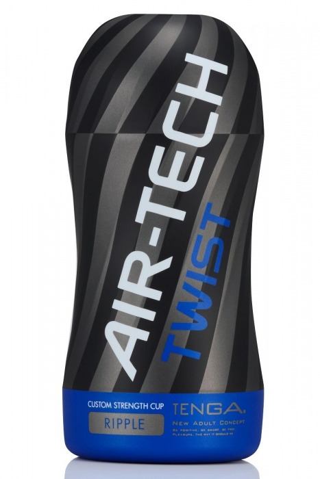 Мастурбатор с регулируемой плотностью обхвата Custom Strength CUP Twist Ripple - Tenga - в Петрозаводске купить с доставкой