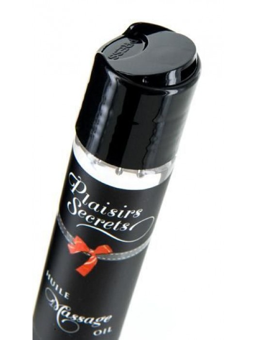 Массажное масло с ароматом кокоса Huile de Massage Gourmande Coco - 59 мл. - Plaisir Secret - купить с доставкой в Петрозаводске
