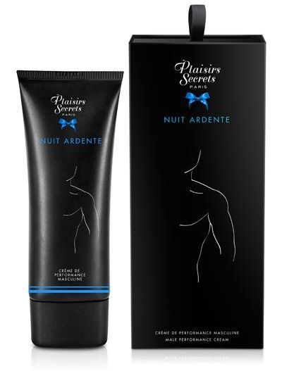 Возбуждающий крем для мужчин Nuit Ardente Creme Performante Plaisirs Secrets - 60 мл. - Plaisir Secret - купить с доставкой в Петрозаводске