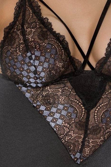 Облегающая сорочка Giorgia с ажурным лифом - Casmir купить с доставкой