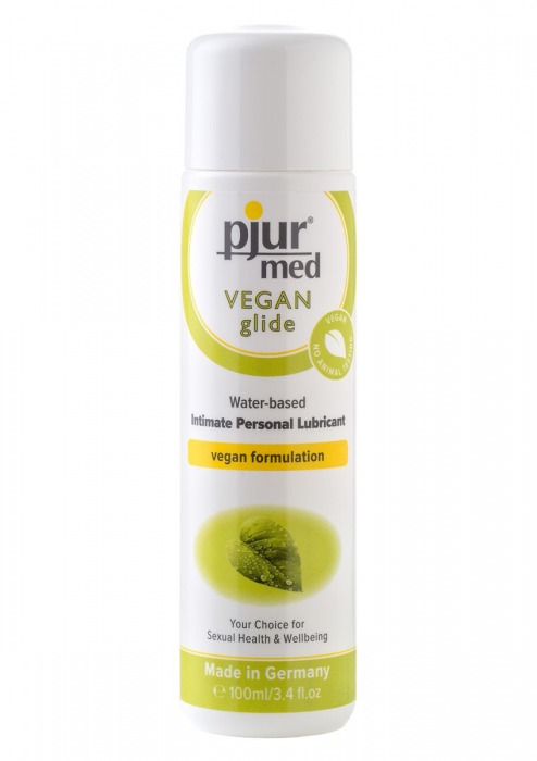 Натуральный лубрикант pjur MED Vegan Gilde - 100 мл. - Pjur - купить с доставкой в Петрозаводске
