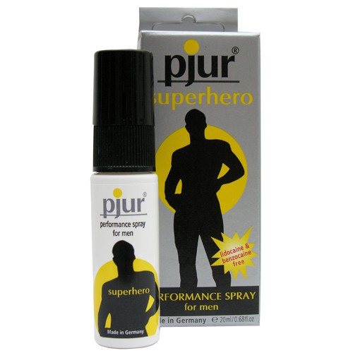 Пролонгирующий мужской спрей pjur SUPERHERO spray - 20 мл. - Pjur - купить с доставкой в Петрозаводске