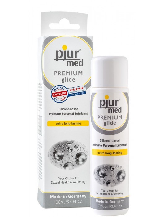 Гипоаллергенный силиконовый лубрикант pjur MED Premium glide - 100 мл. - Pjur - купить с доставкой в Петрозаводске