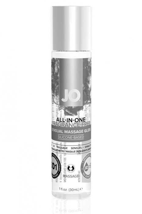 Массажный гель ALL-IN-ONE Massage Oil Sensual нейтральный - 30 мл. - System JO - купить с доставкой в Петрозаводске
