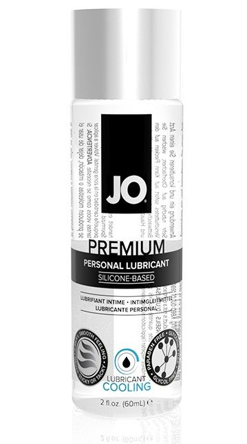 Охлаждающий лубрикант на силиконовой основе JO Personal Premium Lubricant Cooling - 60 мл. - System JO - купить с доставкой в Петрозаводске