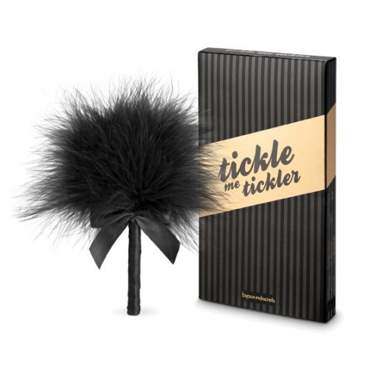 Пуховка для эротических игр Tickle Me Tickler - Bijoux Indiscrets - купить с доставкой в Петрозаводске