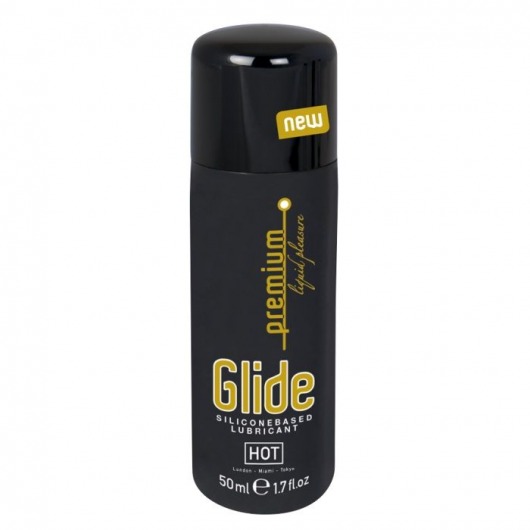 Интимный гель на силиконовой основе Premium Glide - 50 мл. - HOT - купить с доставкой в Петрозаводске