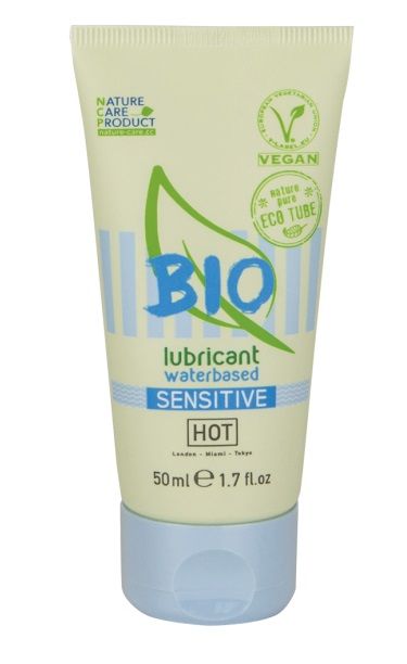 Органический лубрикант для чувствительной кожи Bio Sensitive - 50 мл. - HOT - купить с доставкой в Петрозаводске