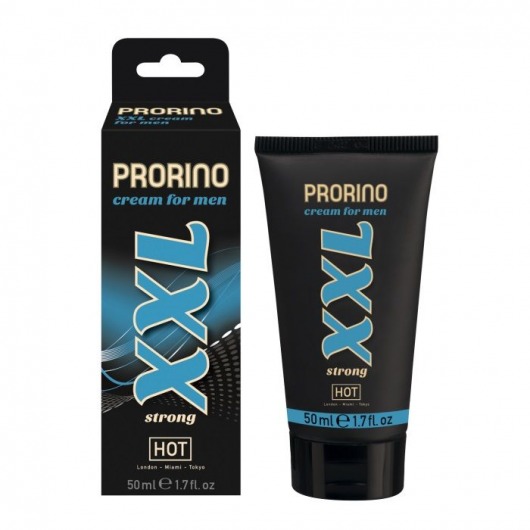 Интимный крем для мужчин Prorino XXL - 50 мл. - Ero - купить с доставкой в Петрозаводске