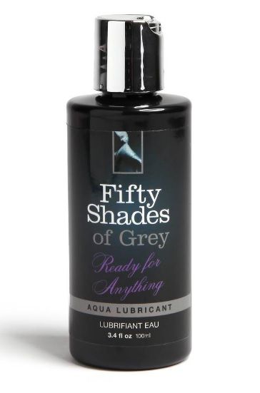 Лубрикант на водной основе Ready for Anything Aqua Lubricant - 100 мл. - Fifty Shades of Grey - купить с доставкой в Петрозаводске