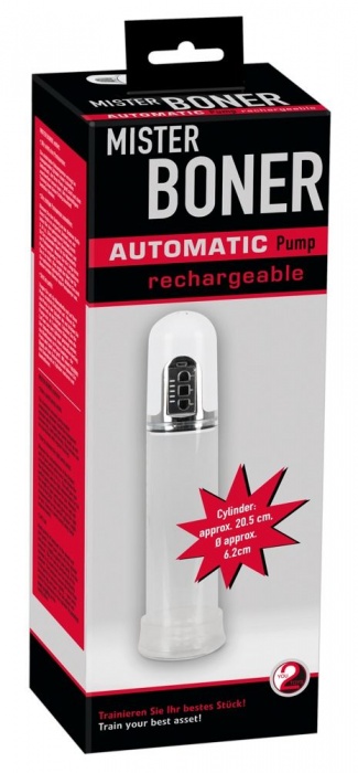 Белая автоматическая вакуумная помпа Mister Boner - Orion - в Петрозаводске купить с доставкой