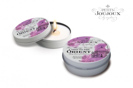 Массажная свеча Petits Joujoux Orient с ароматом граната и белого перца - 33 гр. - MyStim - купить с доставкой в Петрозаводске