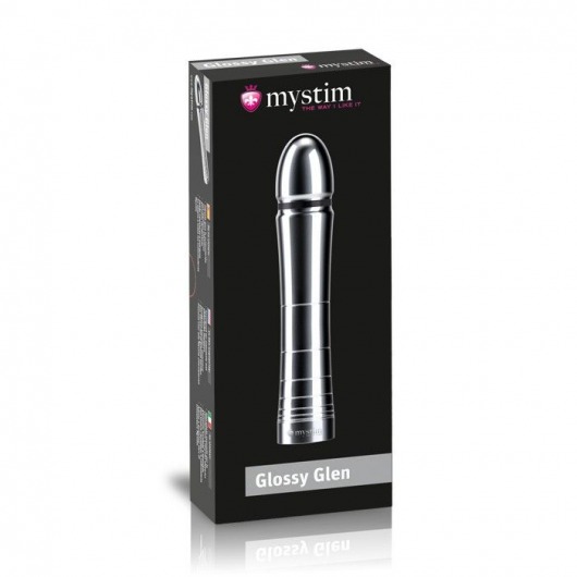 Фаллоимитатор для электростимуляции Glossy Glen Dildo - 14 см. - MyStim - купить с доставкой в Петрозаводске
