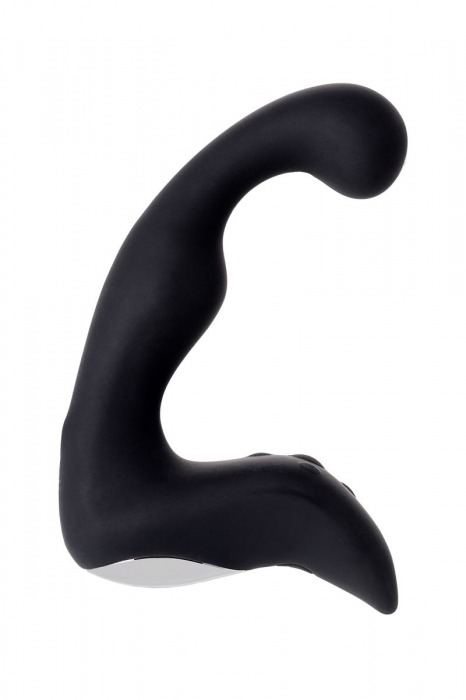 Чёрный изогнутый вибростимулятор простаты Erotist - Erotist Adult Toys - в Петрозаводске купить с доставкой