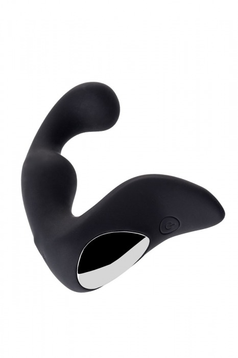 Чёрный изогнутый вибростимулятор простаты Erotist - Erotist Adult Toys - в Петрозаводске купить с доставкой