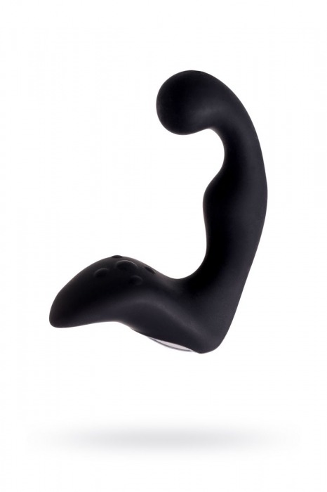 Чёрный изогнутый вибростимулятор простаты Erotist - Erotist Adult Toys - в Петрозаводске купить с доставкой