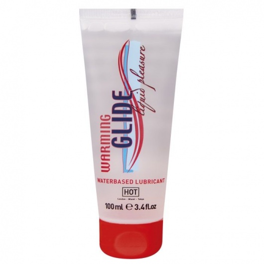 Согревающая интимная смазка на водной основе Warming Glide - 100 мл. - HOT - купить с доставкой в Петрозаводске