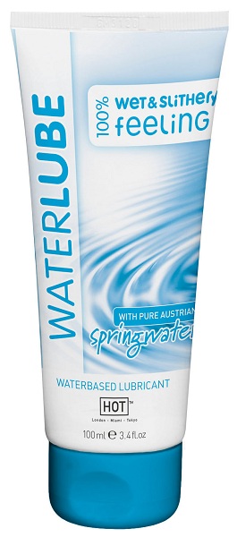 Лубрикант на основе чистой родниковой воды WaterLube - 100 мл. - HOT - купить с доставкой в Петрозаводске