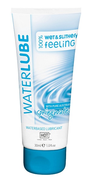 Гель-смазка на основе чистой родниковой воды WaterLube - 30 мл. - HOT - купить с доставкой в Петрозаводске