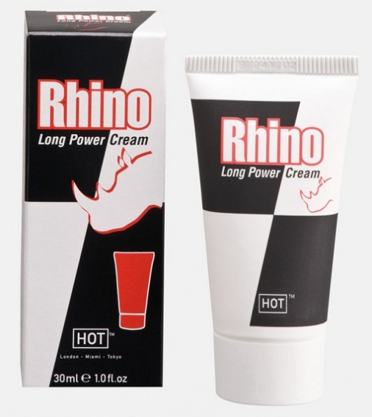 Крем-пролонгатор для мужчин Rhino - 30 мл. - HOT - купить с доставкой в Петрозаводске