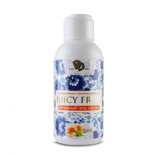 Интимный гель на водной основе JUICY FRUIT с ароматом дыни - 100 мл. - БиоМед - купить с доставкой в Петрозаводске